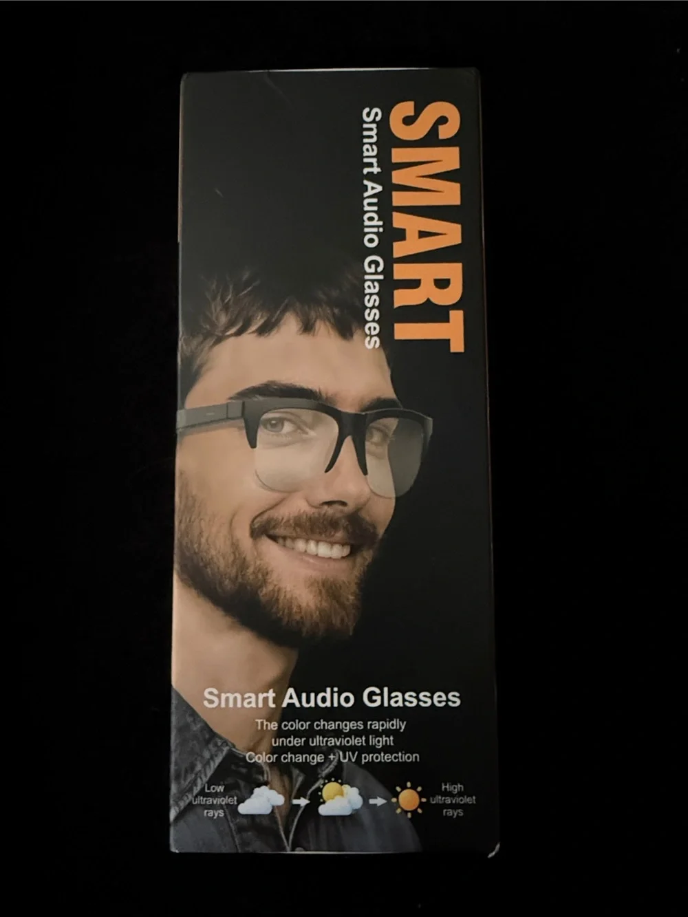 Smart Audio Glasses - Black